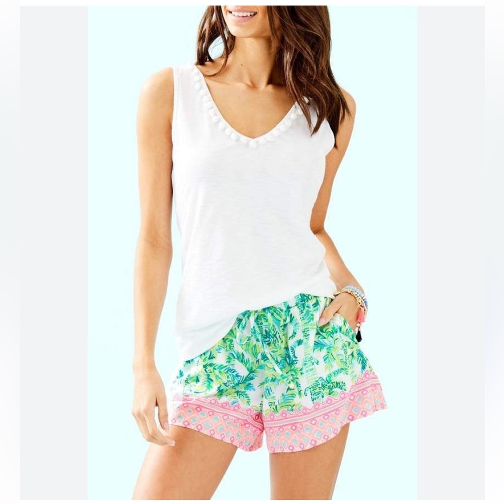 NWT Lilly Pulitzer Katia Shorts in Fresh Citrus